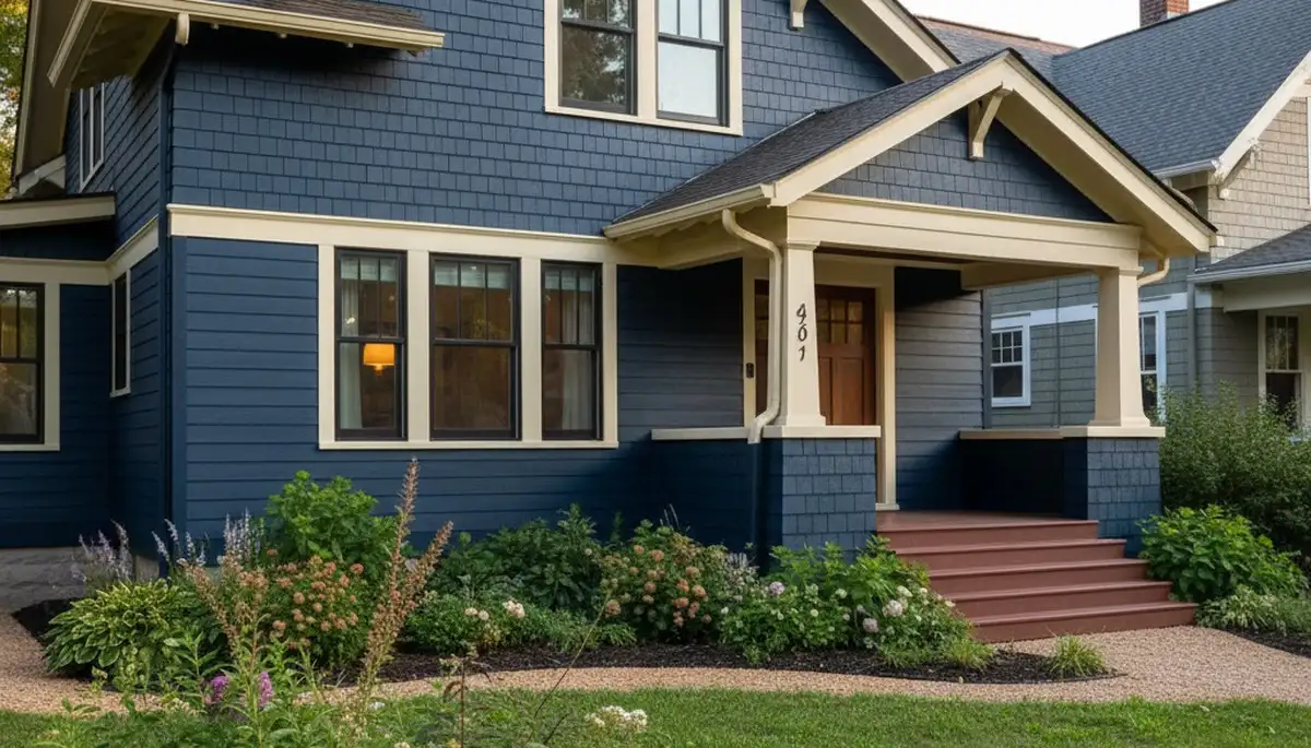 Finished exterior house painting in Grand Rapids MI with smooth, durable, weather-resistant finishes