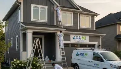 Professional exterior house painting service in Grand Rapids MI by local painting experts