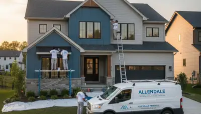House painting service in Grand Rapids, MI for interior and exterior home painting projects