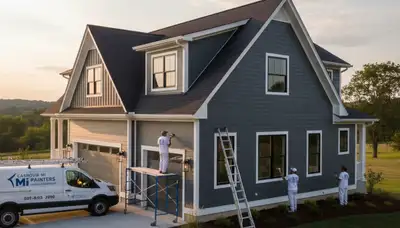 House painting crew serving Grand Rapids, MI for interior and exterior painting services