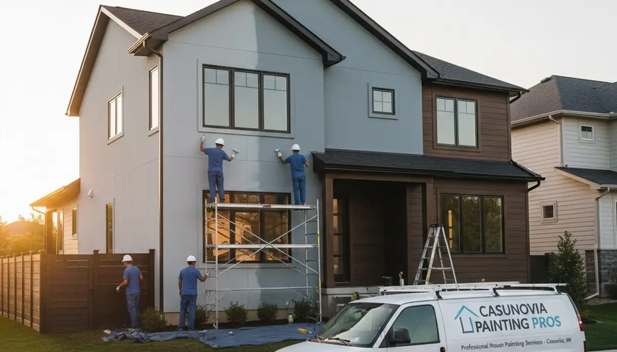 Grand Rapids, MI house painters providing professional interior and exterior painting services