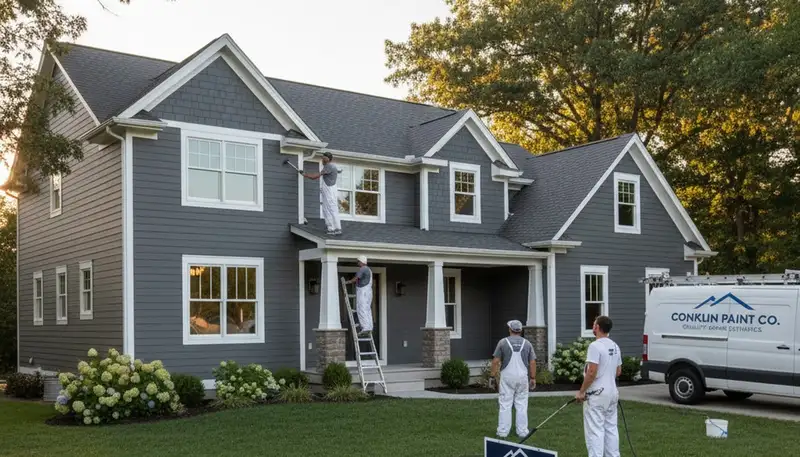 House painting contractor in Grand Rapids, MI serving local residential interior and exterior painting needs