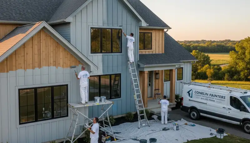 House painting service in Grand Rapids, MI for interior and exterior home painting projects