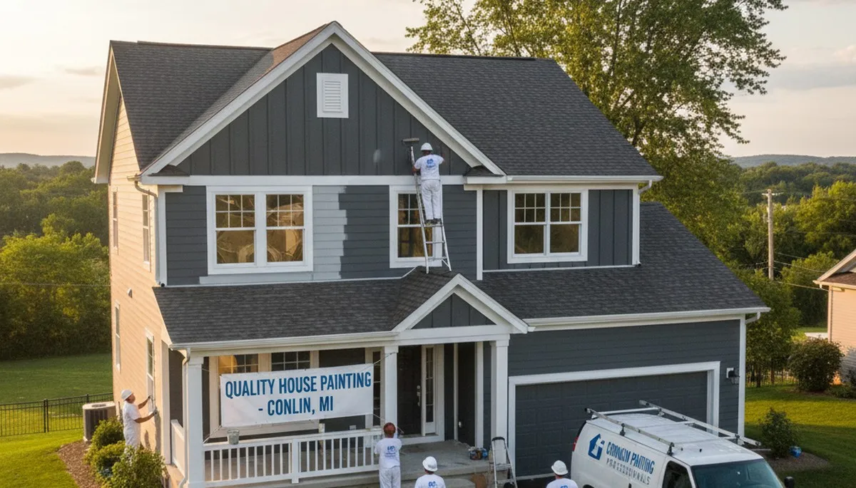 Professional house painting service in Grand Rapids, MI by paintinggrandrapidsmi.com