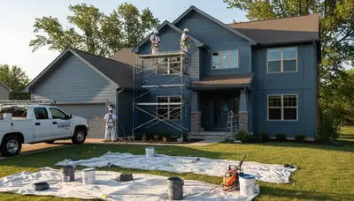Grand Rapids, MI house painting service for interior and exterior residential painting