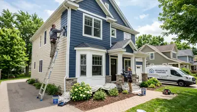 Professional house painters in Grand Rapids MI providing expert exterior home painting services