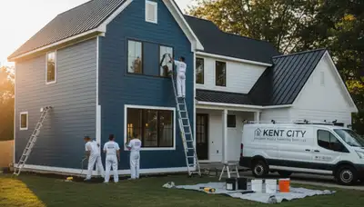 Grand Rapids, MI house painting service by professional painters for interior and exterior homes