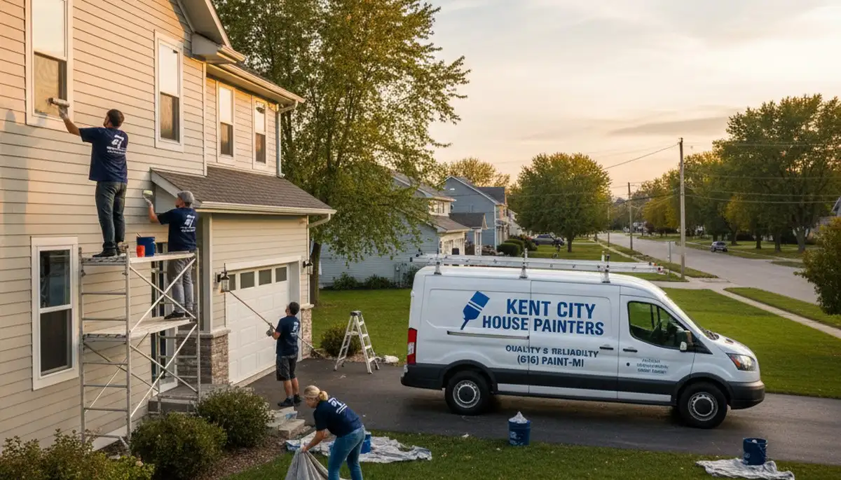 Grand Rapids, MI house painting crew serving residential interior and exterior painting projects