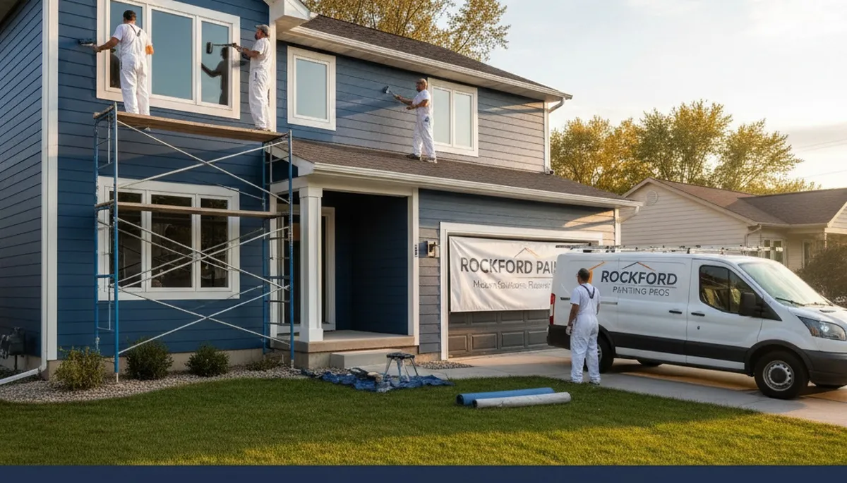 House painting services in Grand Rapids, MI by paintinggrandrapidsmi.com for residential exteriors and interiors