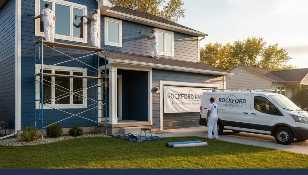 House painting services in Grand Rapids, MI by paintinggrandrapidsmi.com for residential exteriors and interiors
