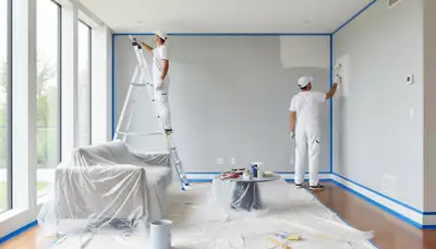 Professional interior house painting in Grand Rapids, MI with expert color and smooth wall finishes